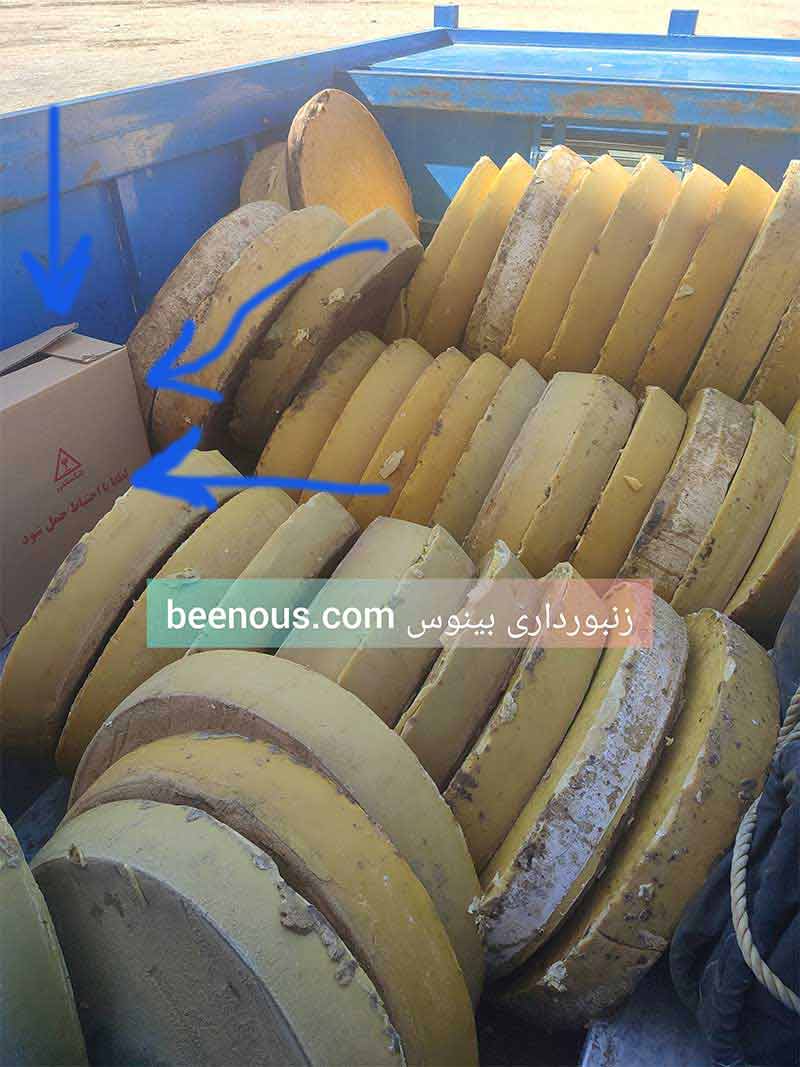برگ موم بسته 10 کیلویی